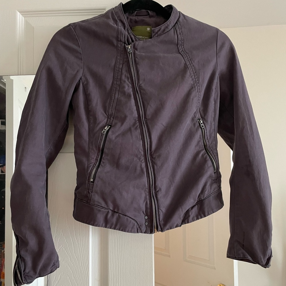 G Star Raw Cargoline Cropped Jacket Original $270 Worn by Nikita
